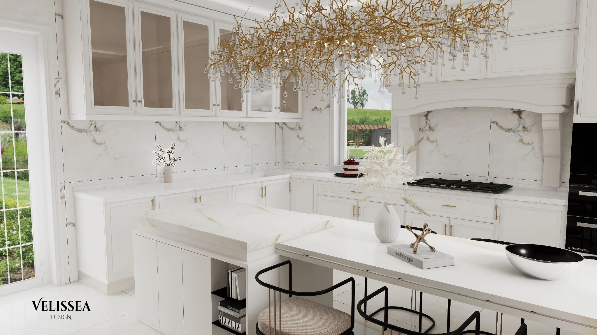 Design interior apartament în Bistrița - bucătărie clasic modernă 1
